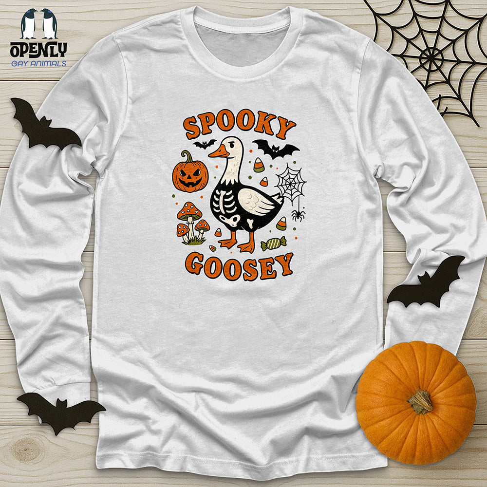 Spooky Goose Unisex Long Sleeve Tee