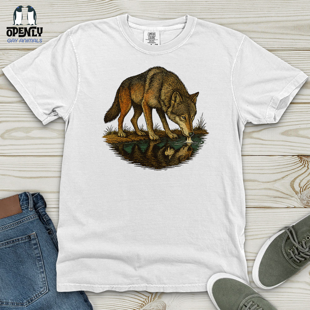 Wolf Reflection Heavy Cotton Comfort Colors Tee