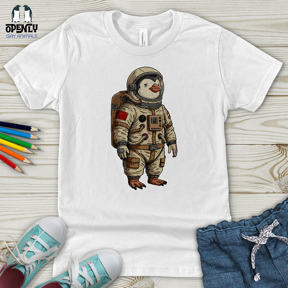 Penguin Astronaut Youth T-Shirt