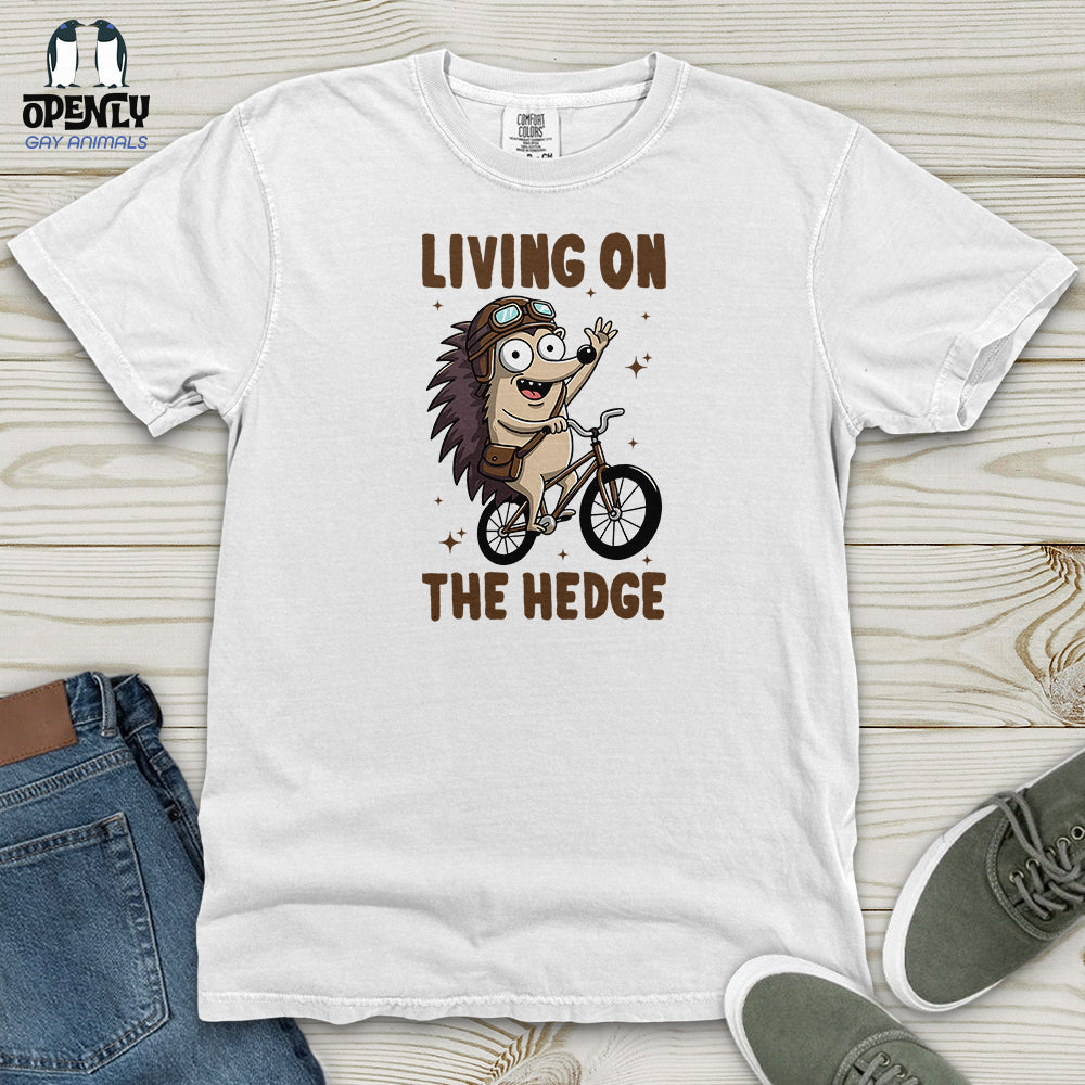 Living on the Hedge Heavy Cotton Comfort Colors Tee