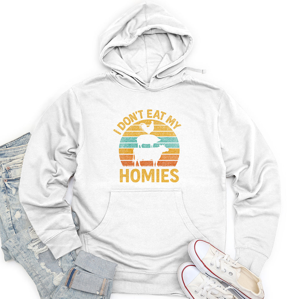 I Don't Eat My Homies Unisex Midweight Hoodie