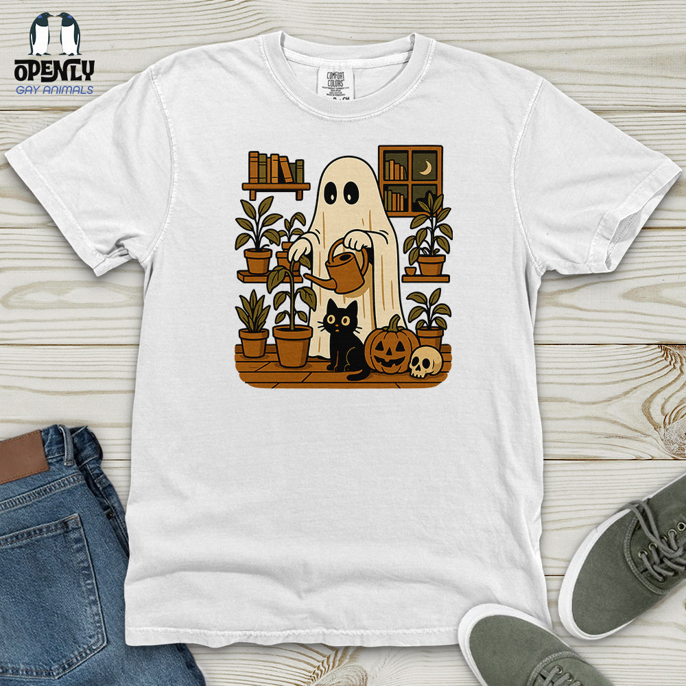 Retro Ghost Gardening Heavy Cotton Comfort Colors Tee