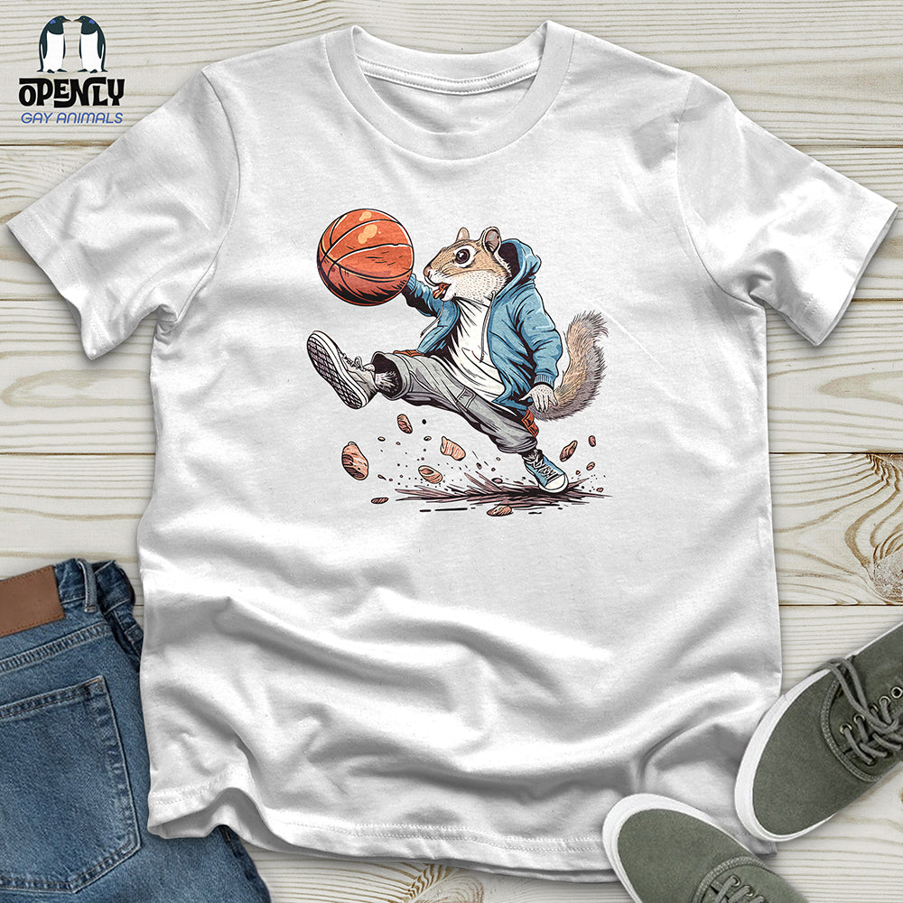 Squirrel Basketball Hustle Unisex t-shirt