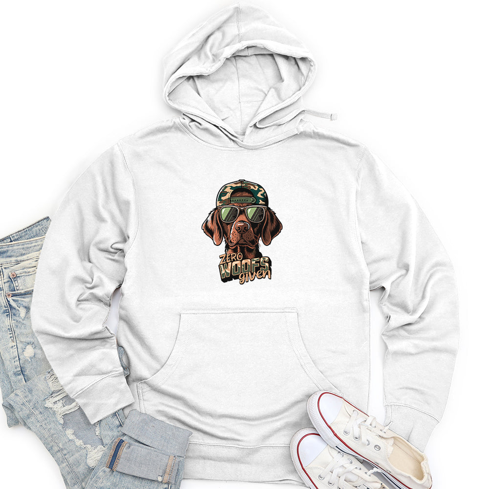 Zero Woofs Given Unisex midweight hoodie