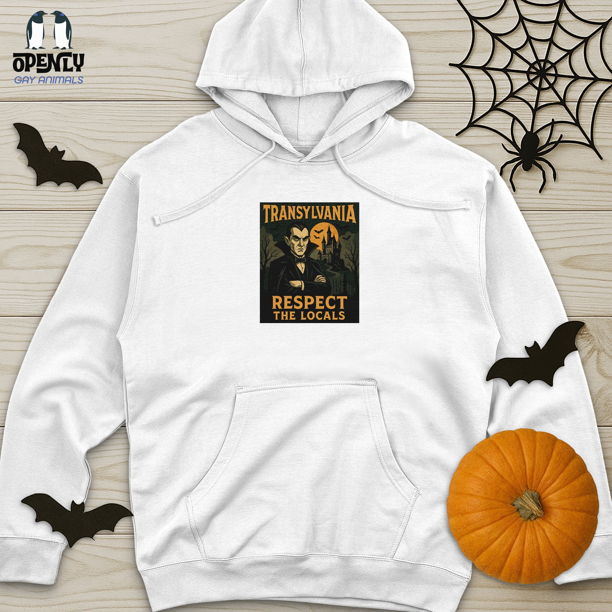 Transylvania Respect the Locals Unisex midweight hoodie