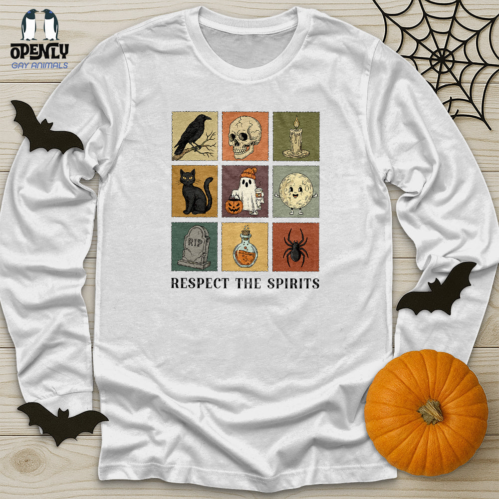 Respect the Spirits Unisex Long Sleeve Tee