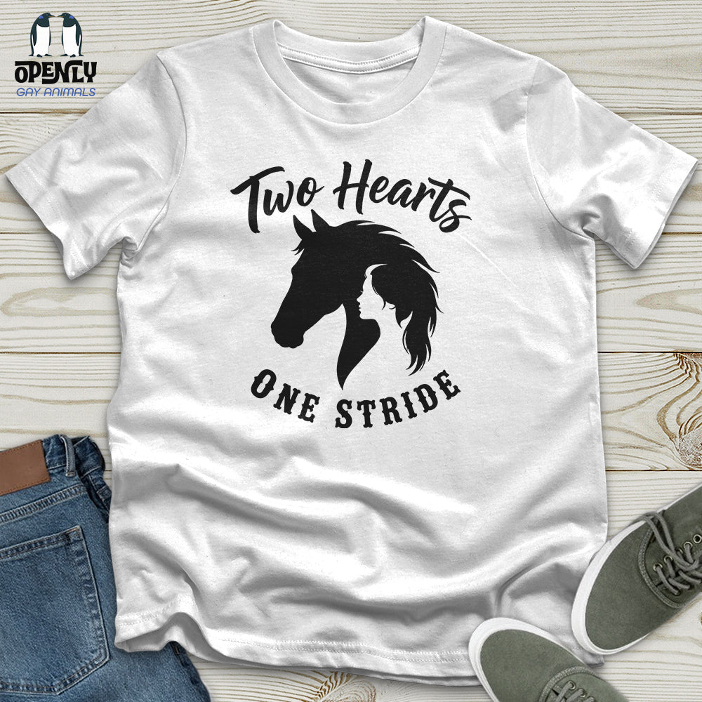 Two Hearts One Stride Unisex T-Shirt