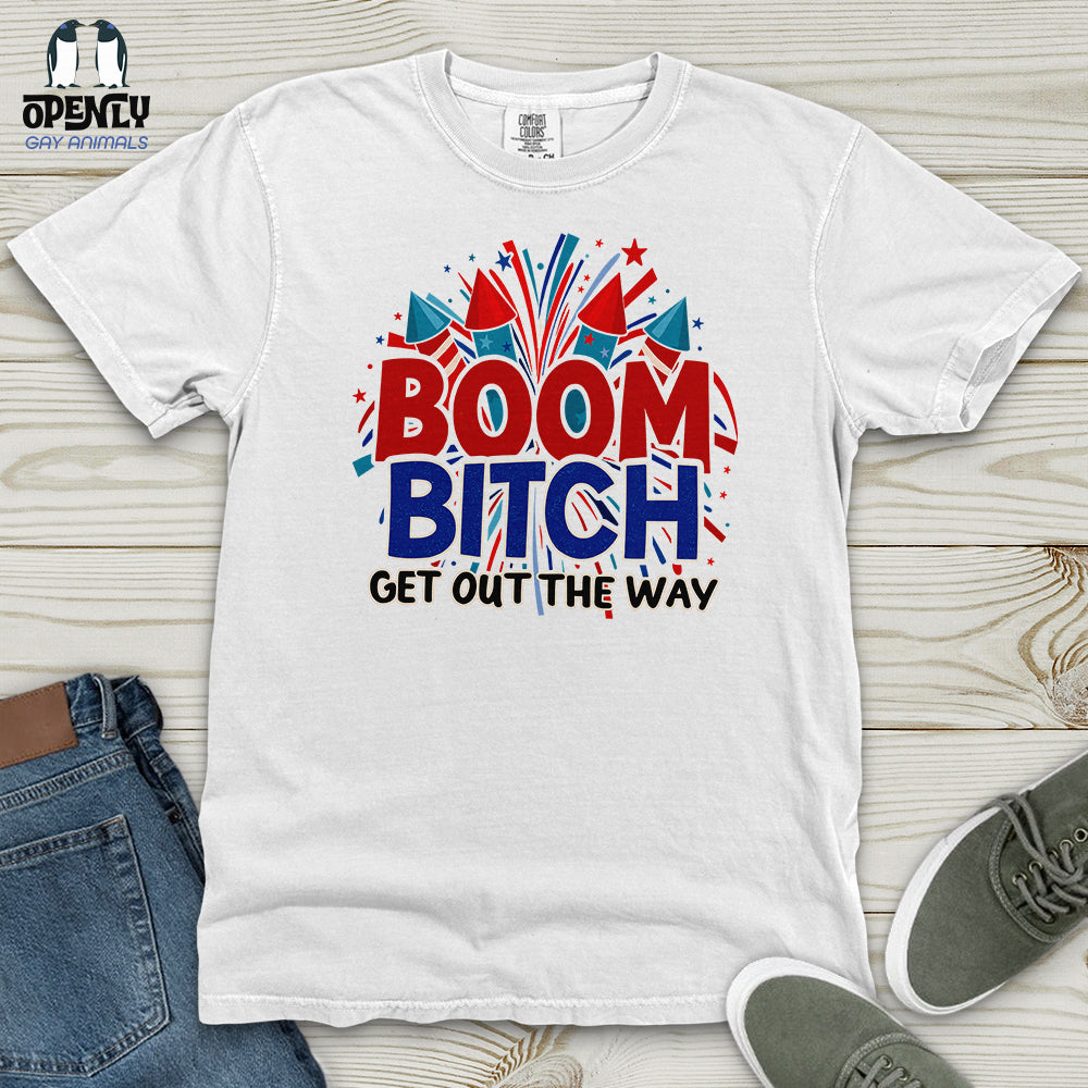 Boom Bitch Heavy Cotton Comfort Colors Tee