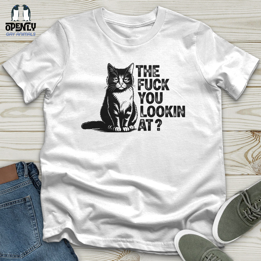 The Fuck You Lookin At Softstyle Tee
