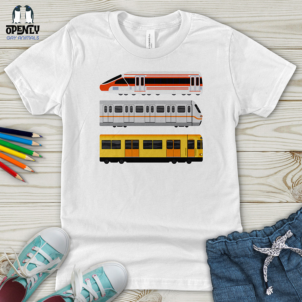 All Aboard Train Youth T-Shirt