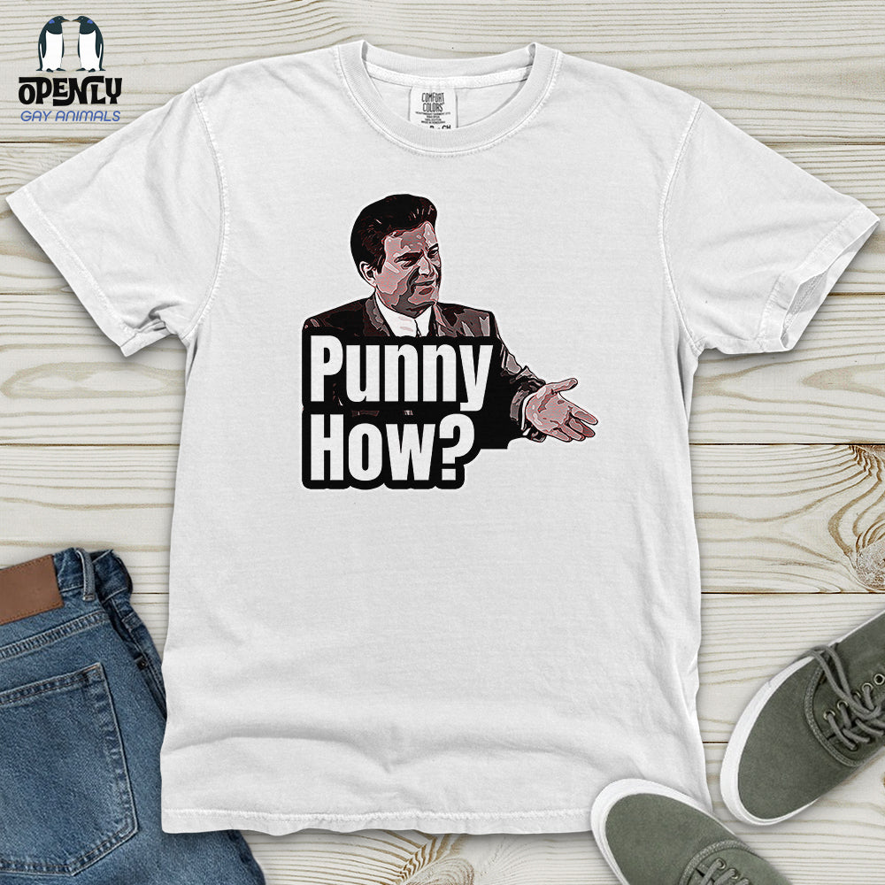 Punny How Heavy Cotton Comfort Colors Tee