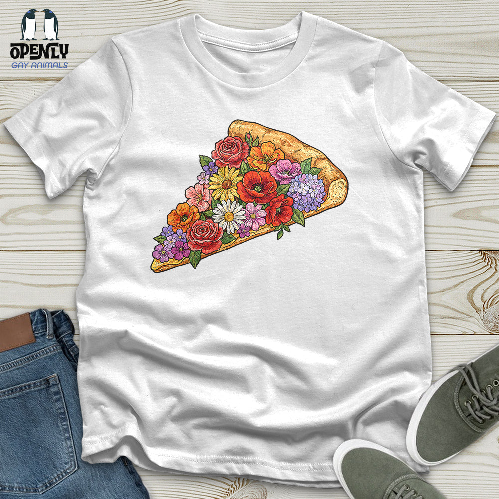 Flowers Pizza Unisex T-Shirt