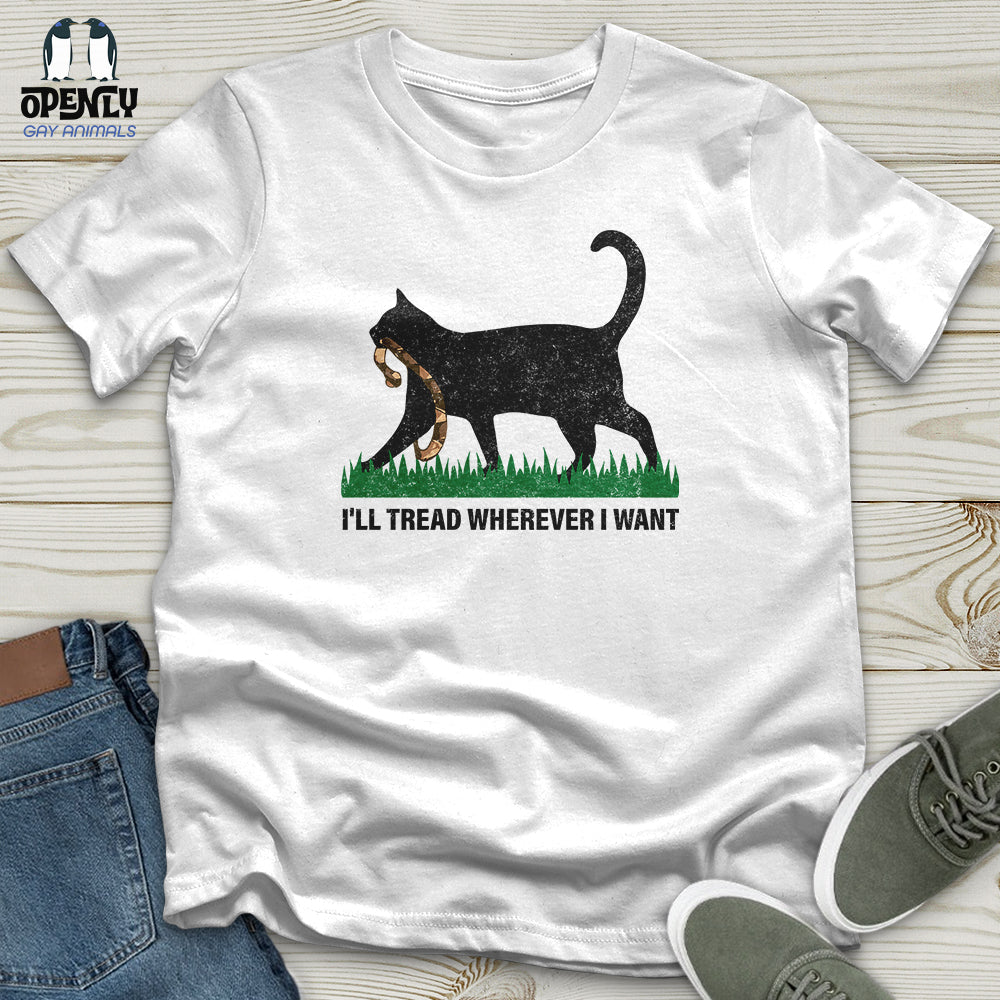 I'll Tread Wherever I Want Softstyle Tee