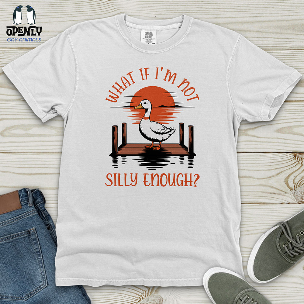 What If I'm Not Heavy Cotton Comfort Colors Tee