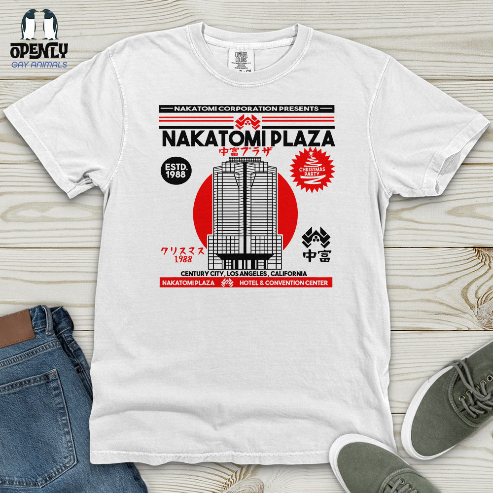 Nakatomi Plaza Heavy Cotton Comfort Colors Tee