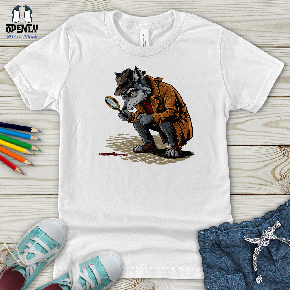 Detective Wolf Youth T-Shirt