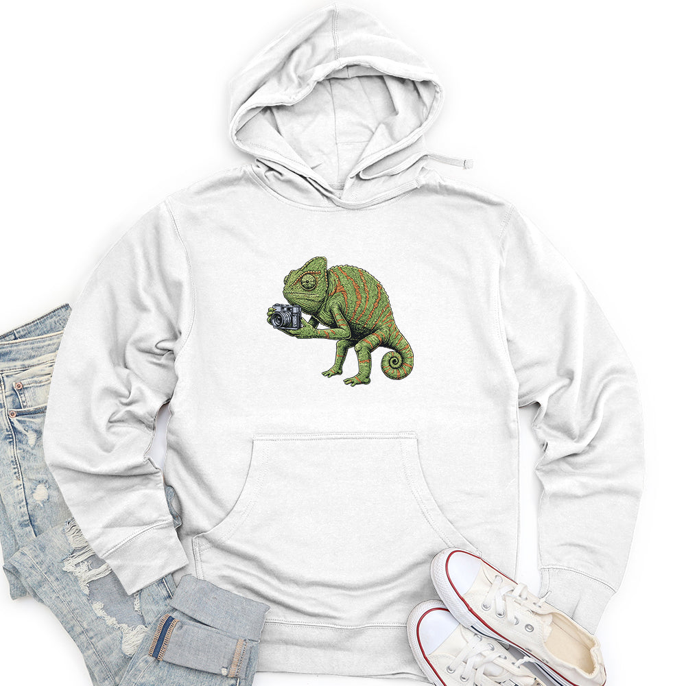 Chameleon Photographer Unisex midweight hoodie