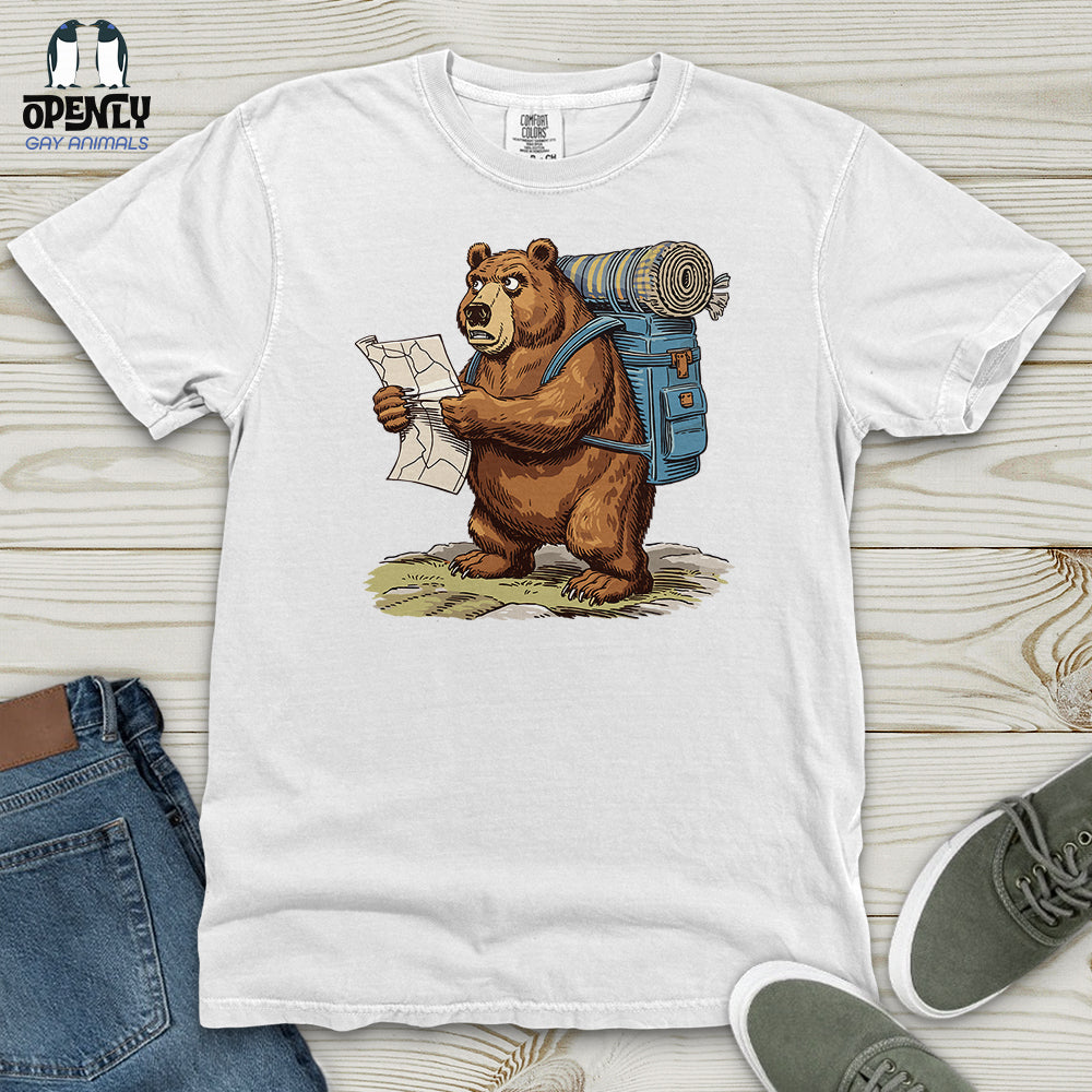 Tourist Bear Heavy Cotton Comfort Colors Tee