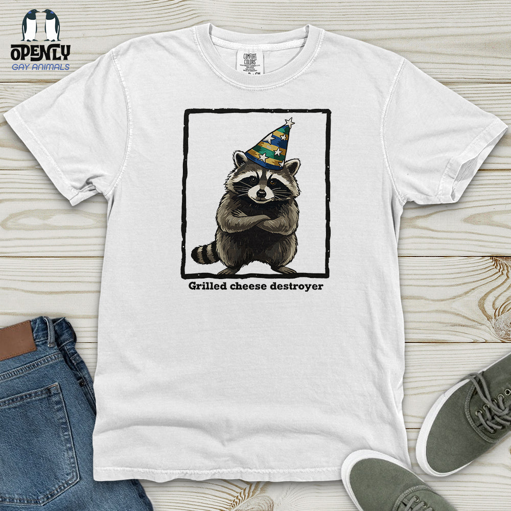 Grilled Cheese Destroyer Heavy Cotton Comfort Colors Tee