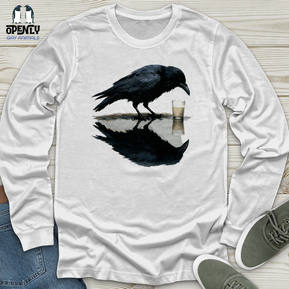 Raven Reflection Unisex Long Sleeve Tee
