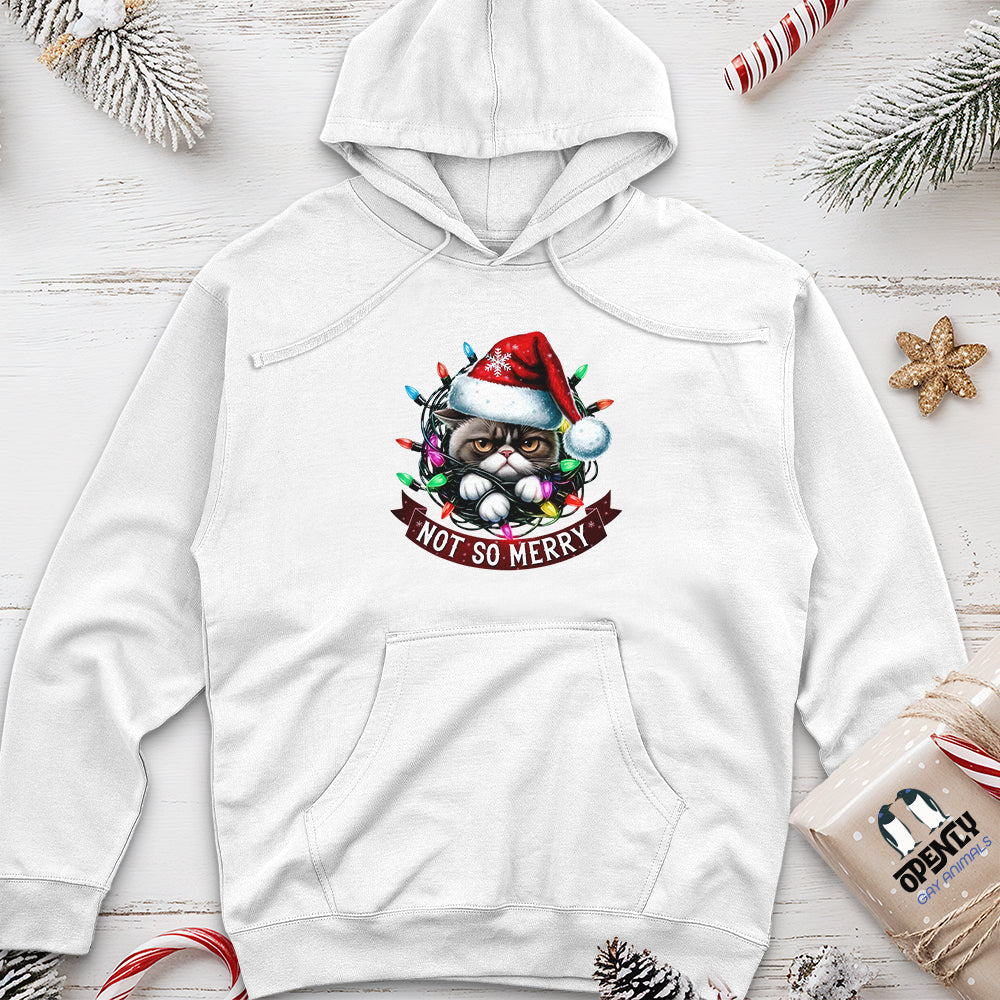 Not So Merry Unisex Midweight Hoodie