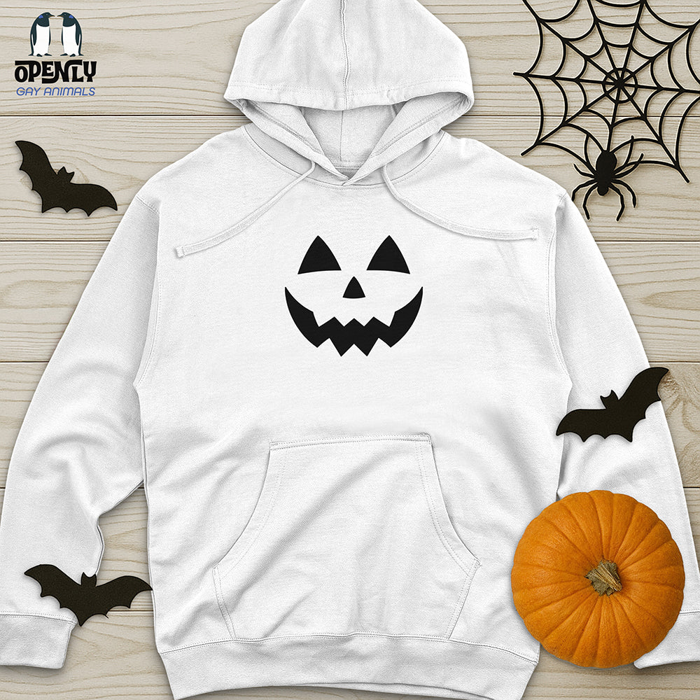 Halloween Pumpkin Shirt Unisex midweight hoodie