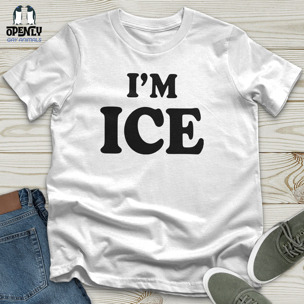 I Love Making ICE Cream Female Black Couple T-Shirt