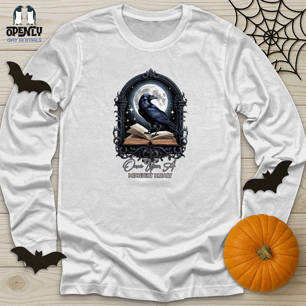 Once Upon A Midnight Dreary 2 Unisex Long Sleeve Tee