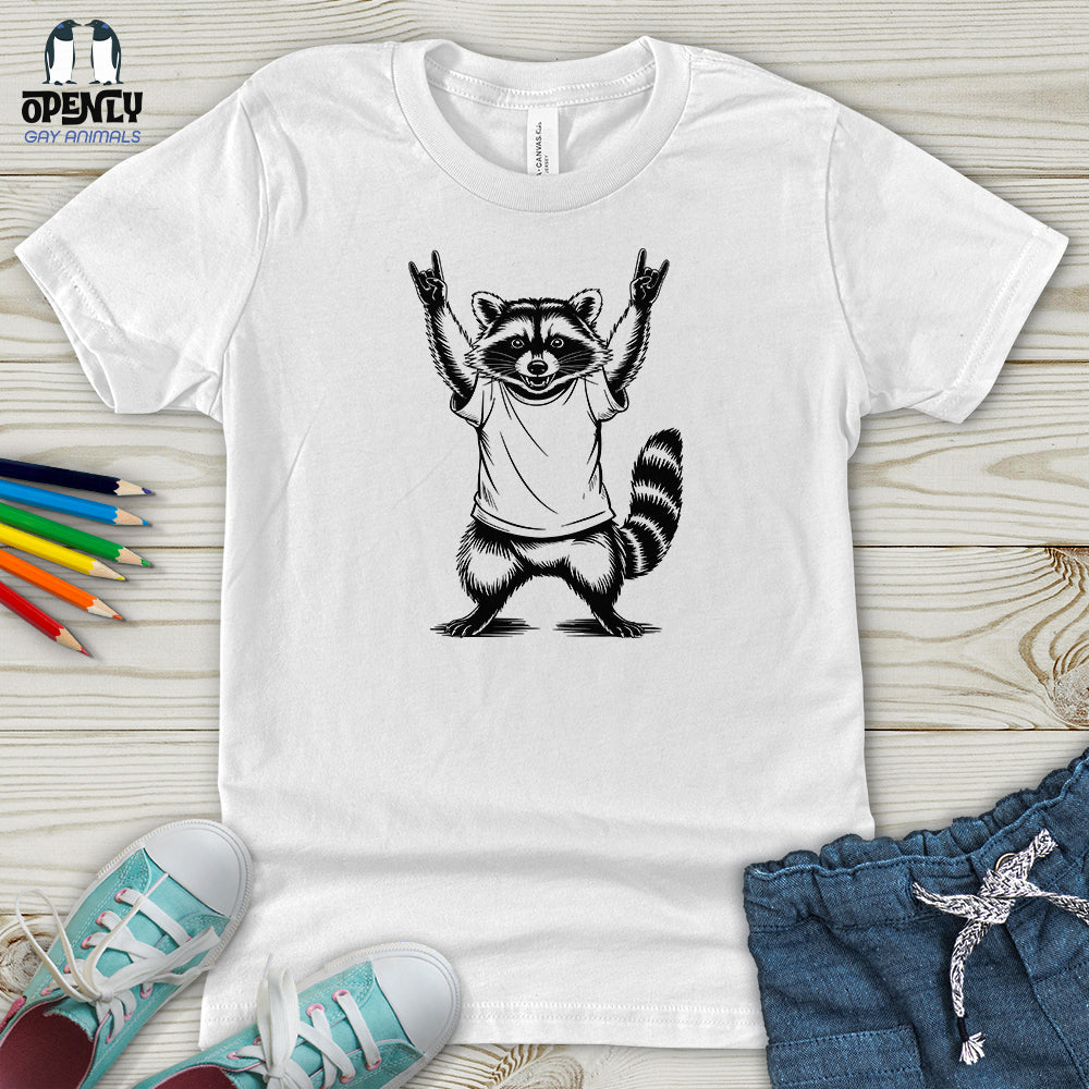 Rock Raccoon Youth T-Shirt