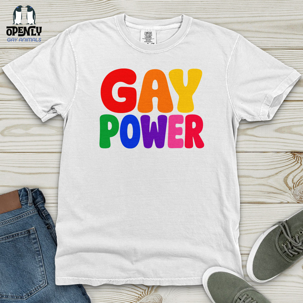 Gay Power Heavy Cotton Comfort Colors Tee
