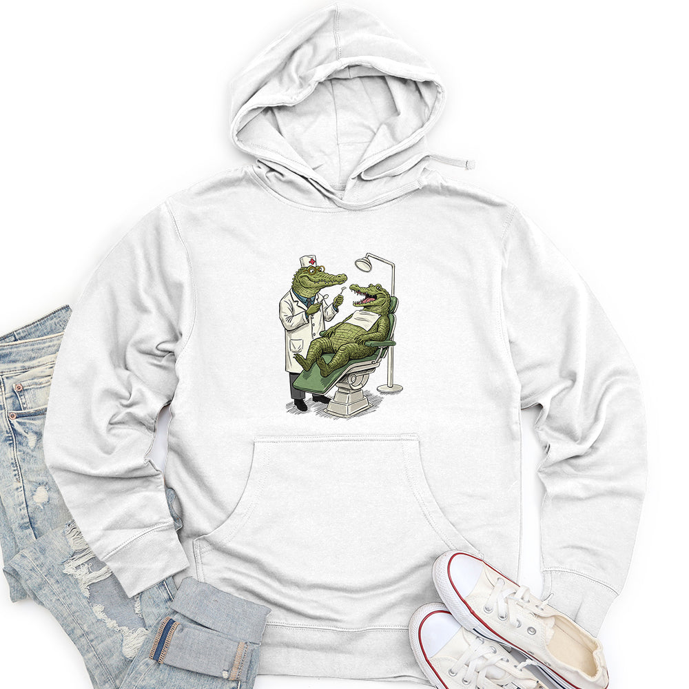 Alligator Dentist Unisex midweight hoodie
