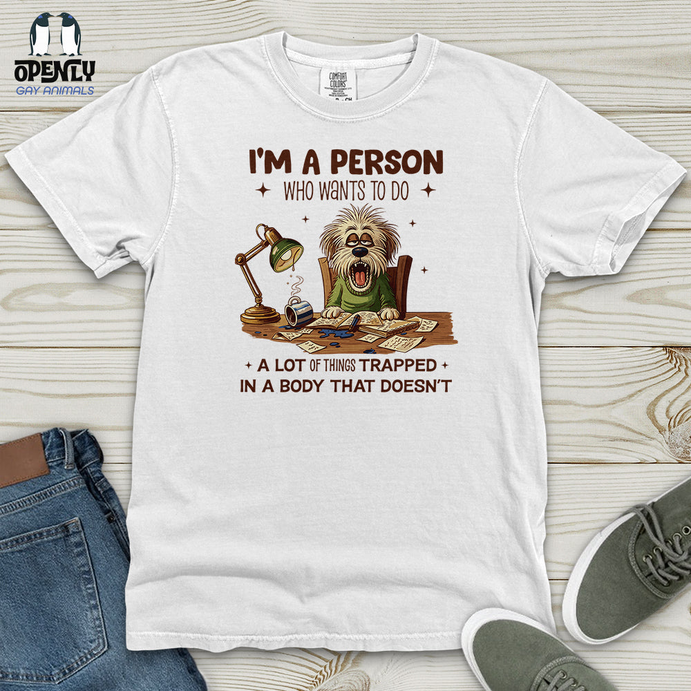 I'm a Person Heavy Cotton Comfort Colors Tee