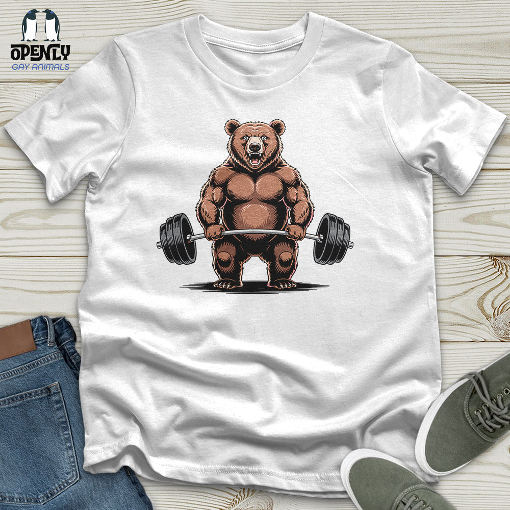 Bear Dumbbelling Unisex T-Shirt
