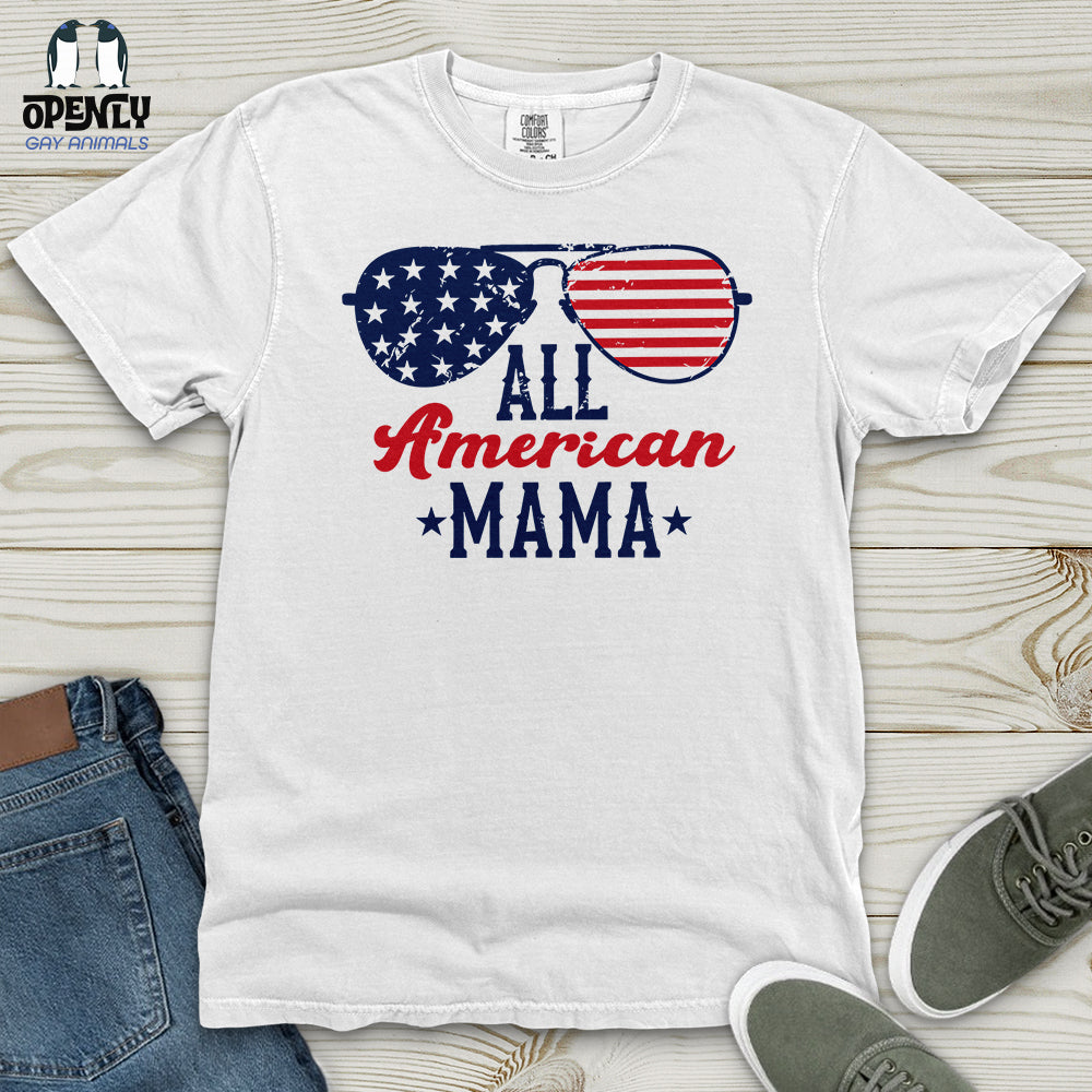 All America Mama Heavy Cotton Comfort Colors Tee