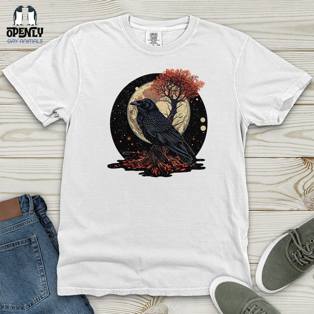 Mystical Raven Moon Heavy Cotton Comfort Colors Tee