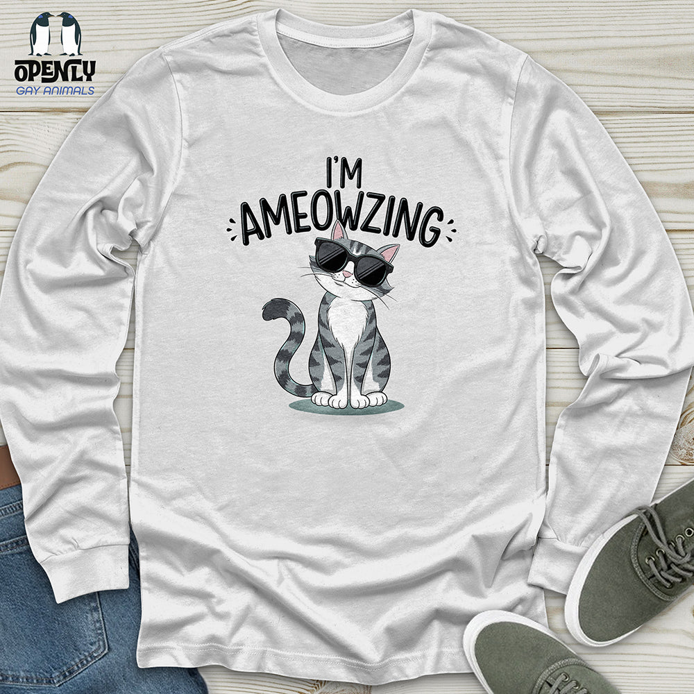 I’m Ameowzing Unisex Long Sleeve Tee