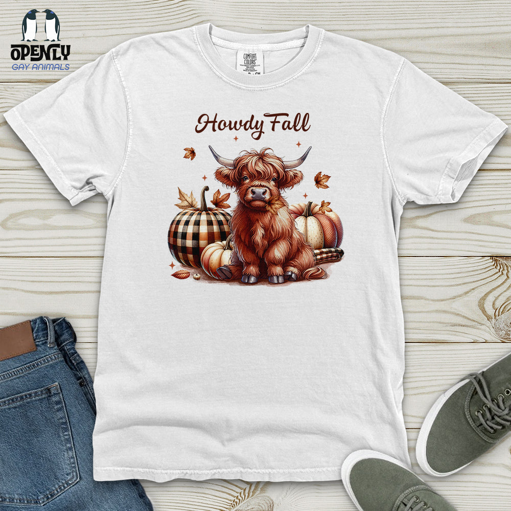 Howdy Fall Heavy Cotton Comfort Colors Tee