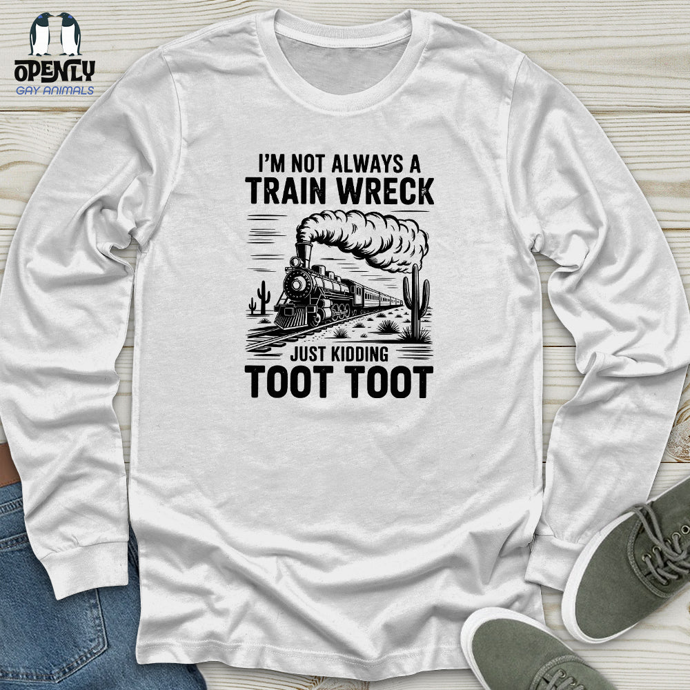 Toot Toot Express Unisex Long Sleeve Tee