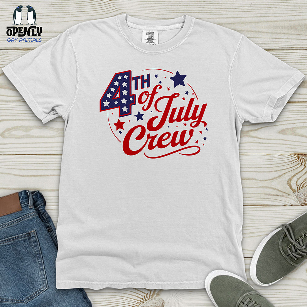 4th of July Crew Heavy Cotton Comfort Colors Tee