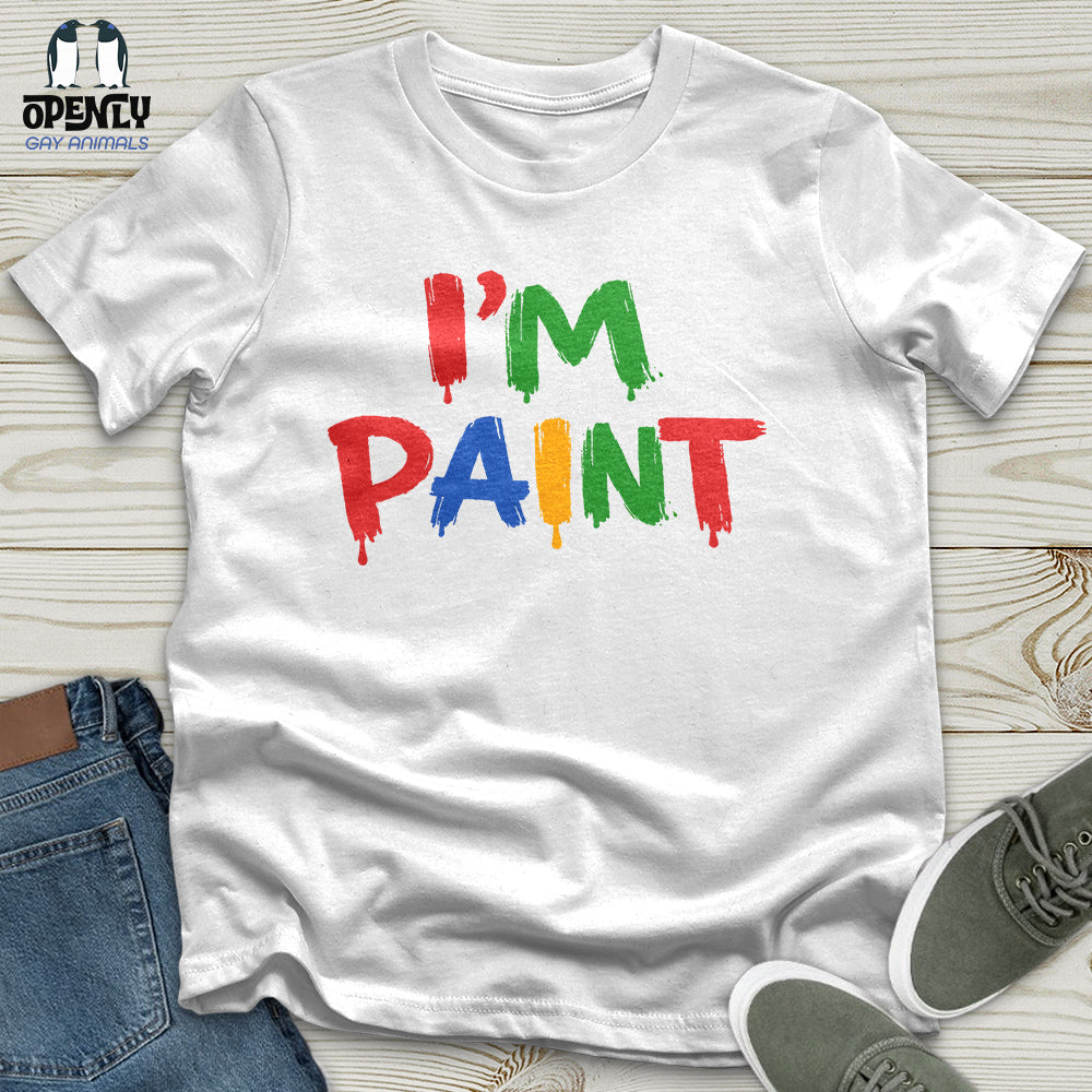 I'm Paint Female Couple T-Shirt