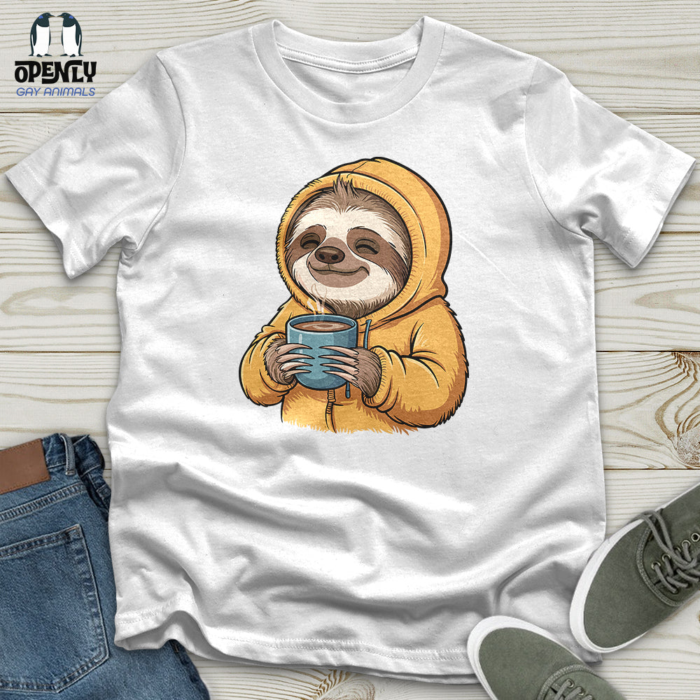Sloth With Coffee Unisex T-Shirt