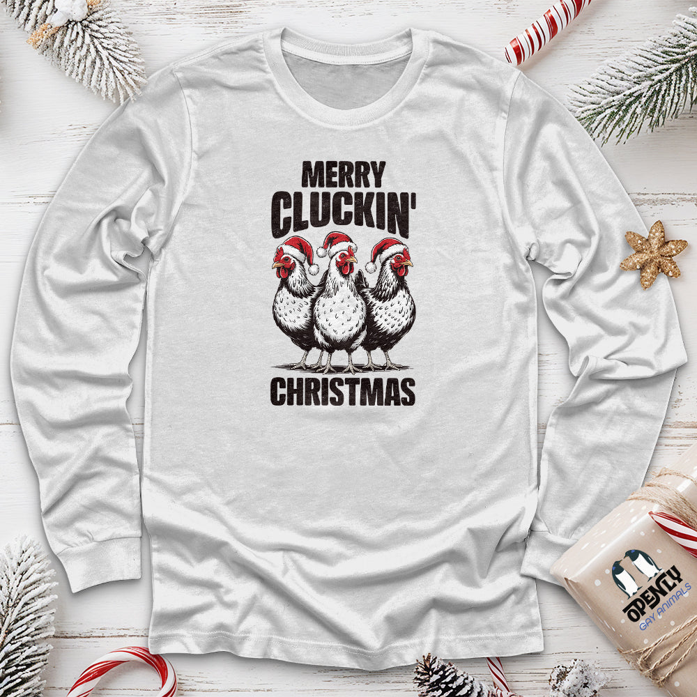 Merry Cluckin Unisex Long Sleeve Tee