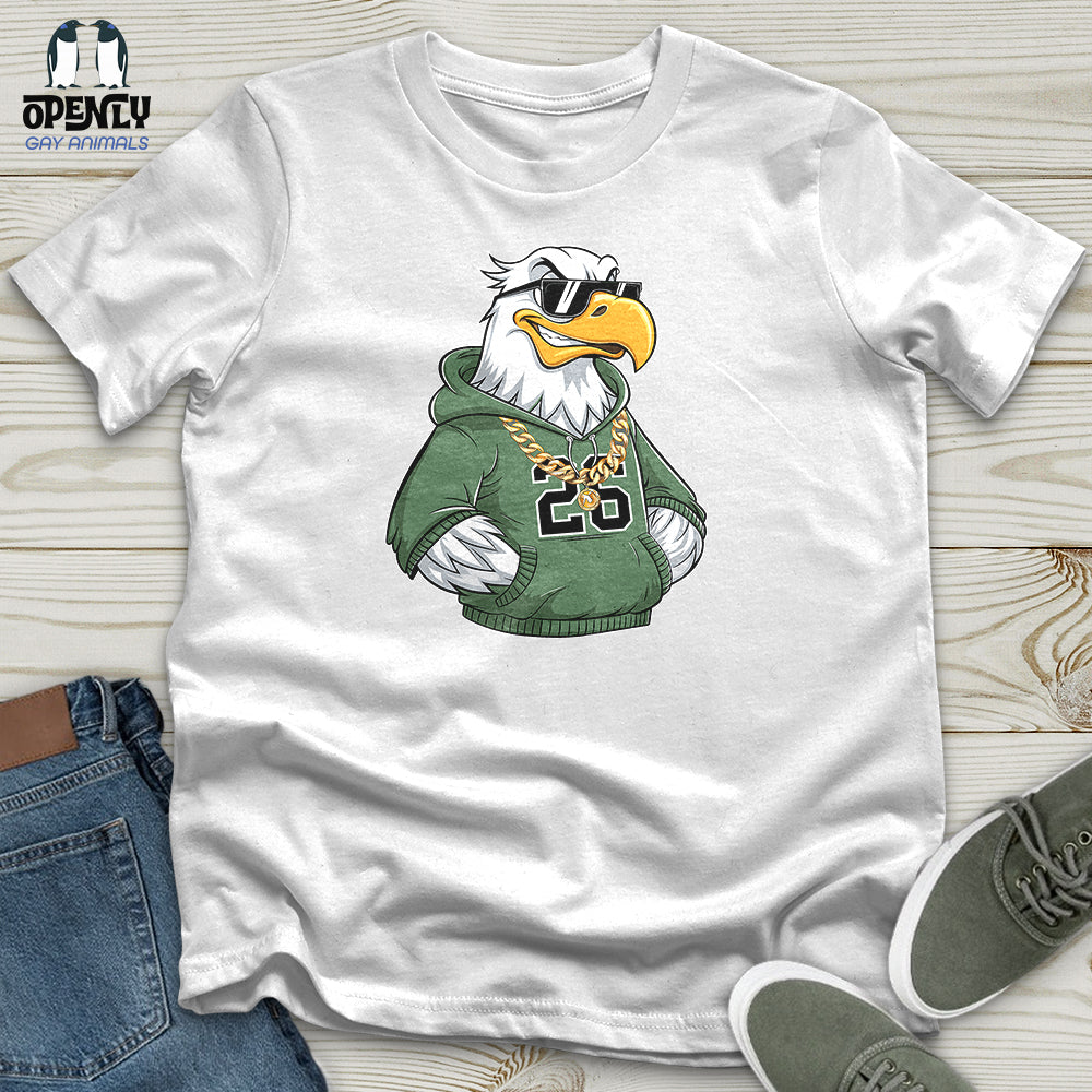 A Cool, Urban-Styled Eagle Unisex T-Shirt