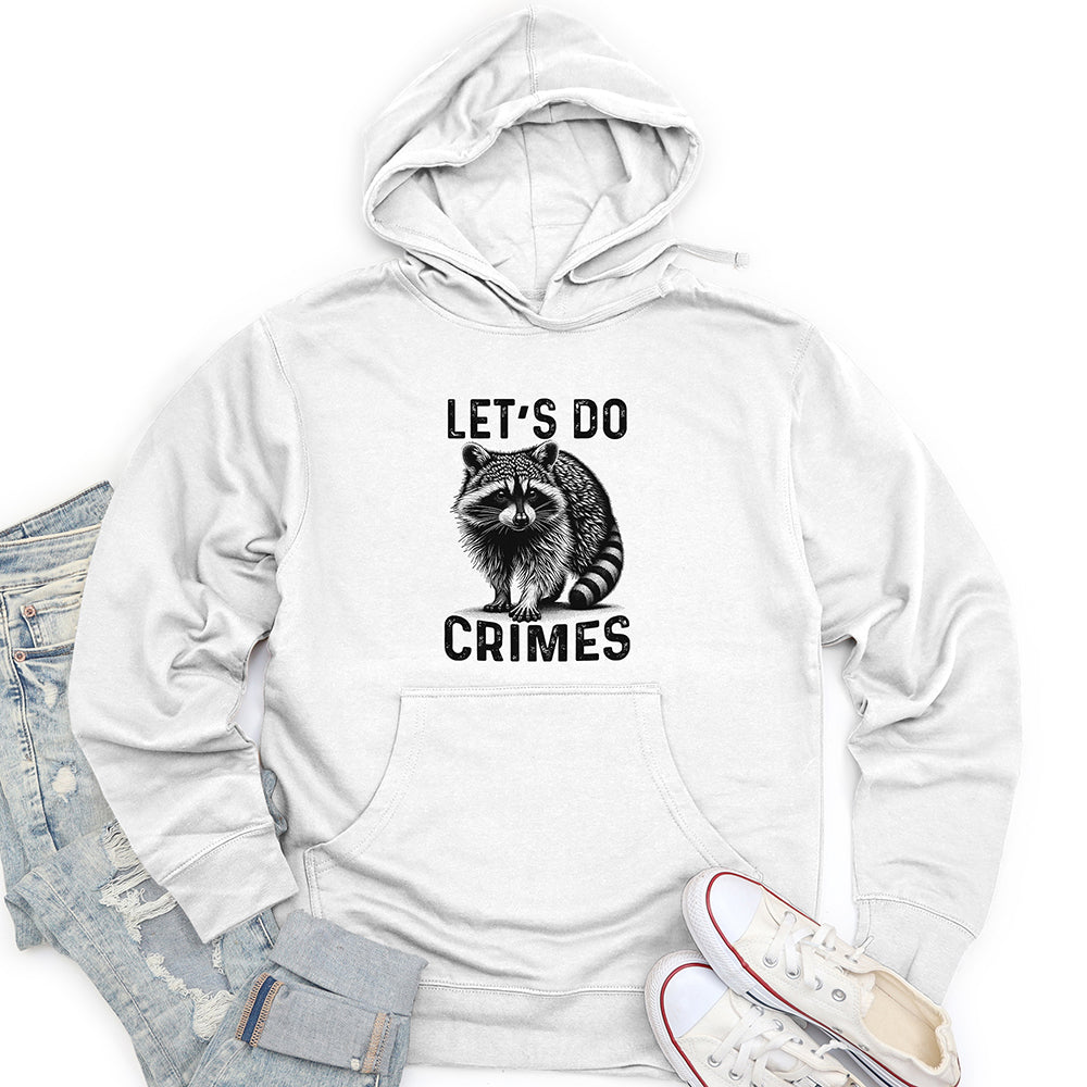 Let's Do Crimes Unisex Midweight Hoodie