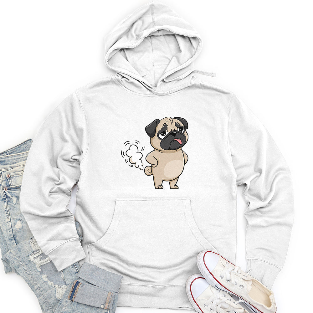 Farting Dog Unisex Midweight Hoodie