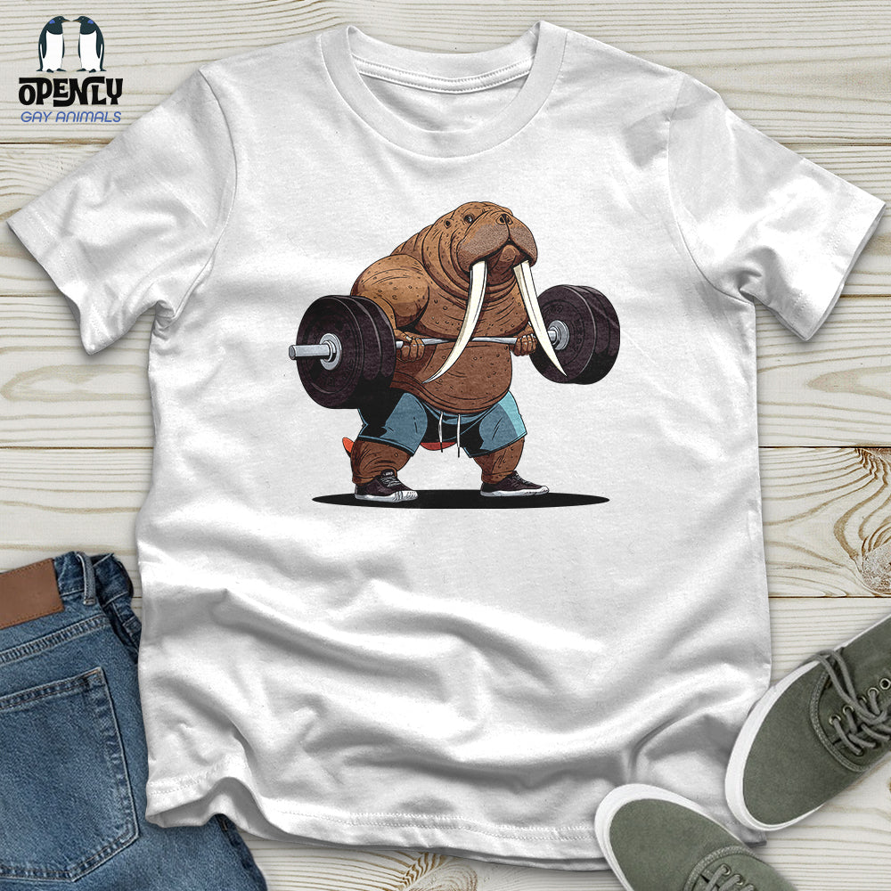 Walrus Weightlifting Champion Softstyle Tee