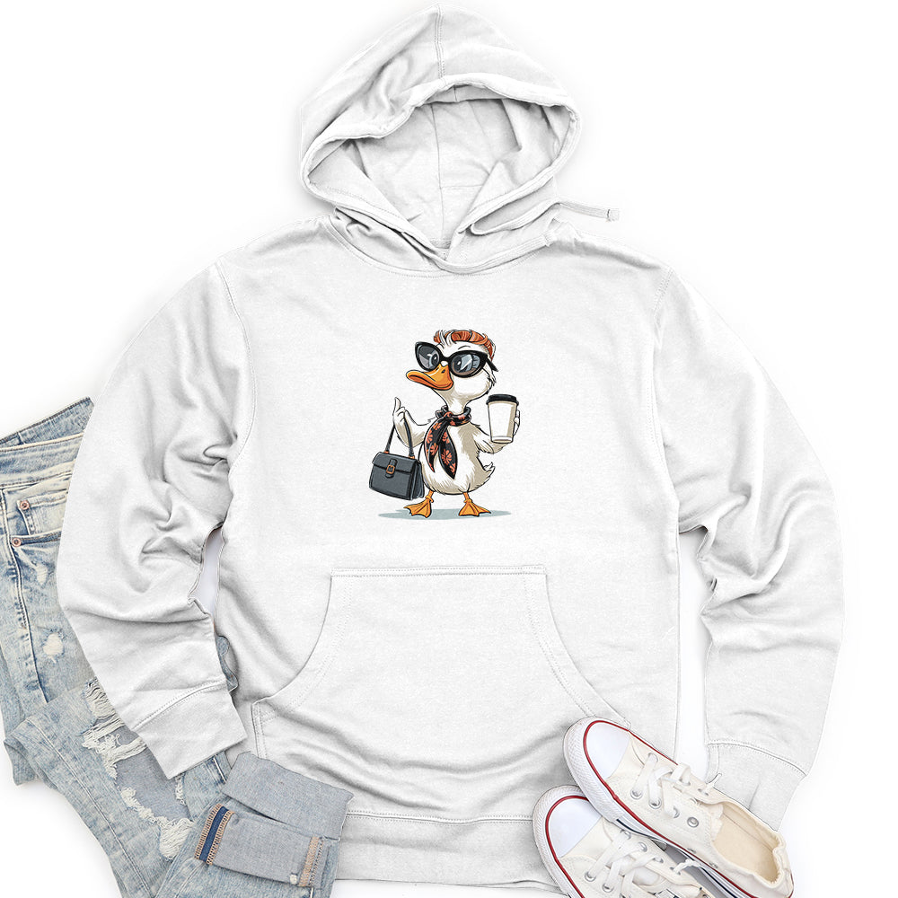 Fashionable Duck Unisex midweight hoodie