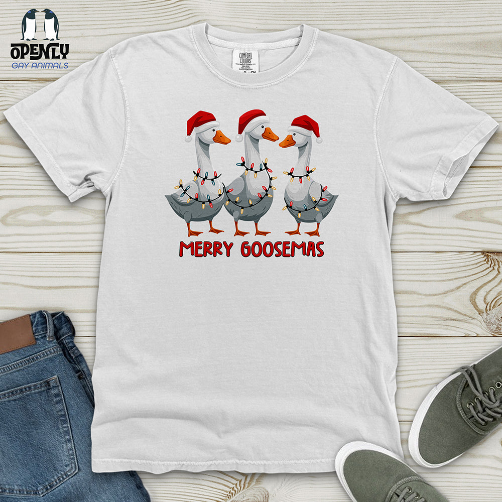 Merry Goosemas Heavy Cotton Comfort Colors Tee