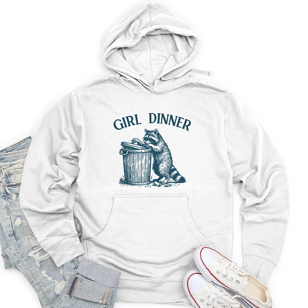 Girl Dinner Unisex Midweight Hoodie