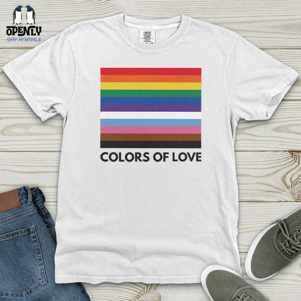 Colors of Love Heavy Cotton Comfort Colors Tee